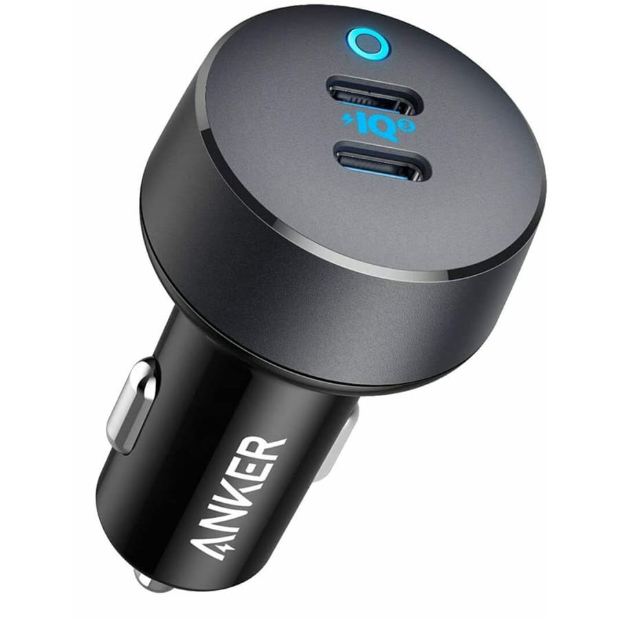 Anker PowerDrive III Duo 36W 2-Port USB-C Car Charger for $14