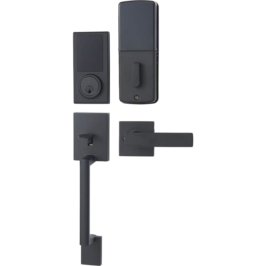 Amazon Basics Grade 3 Touchscreen Deadbolt Lock with Handleset: $28