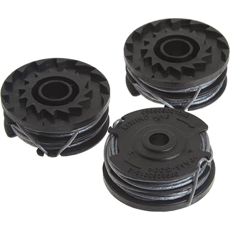 Greenworks 0.065" Dual Line Replacement String Trimmer Line Spool 3-Pack for $13