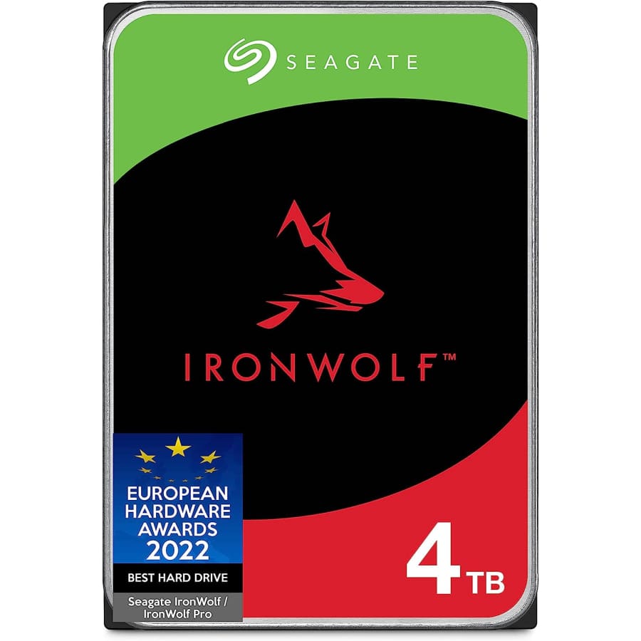 Seagate IronWolf 4TB NAS Internal HDD for $100
