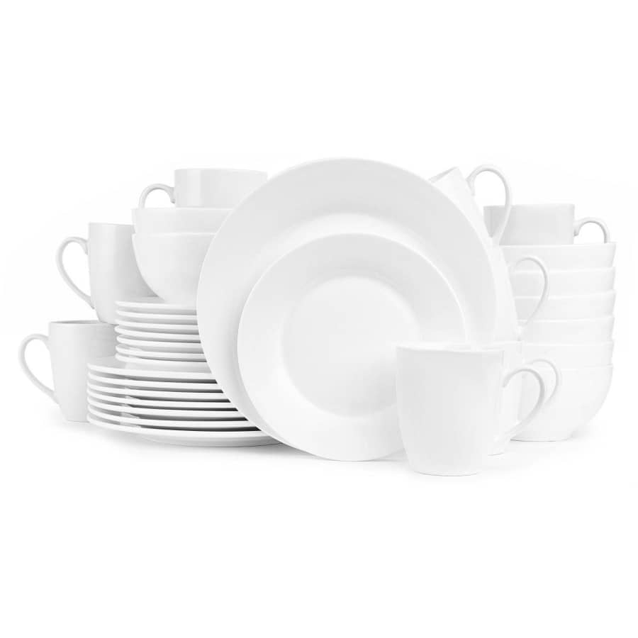 Stone Lain Evermore 32-Piece Porcelain Dinnerware Set for $50 for members