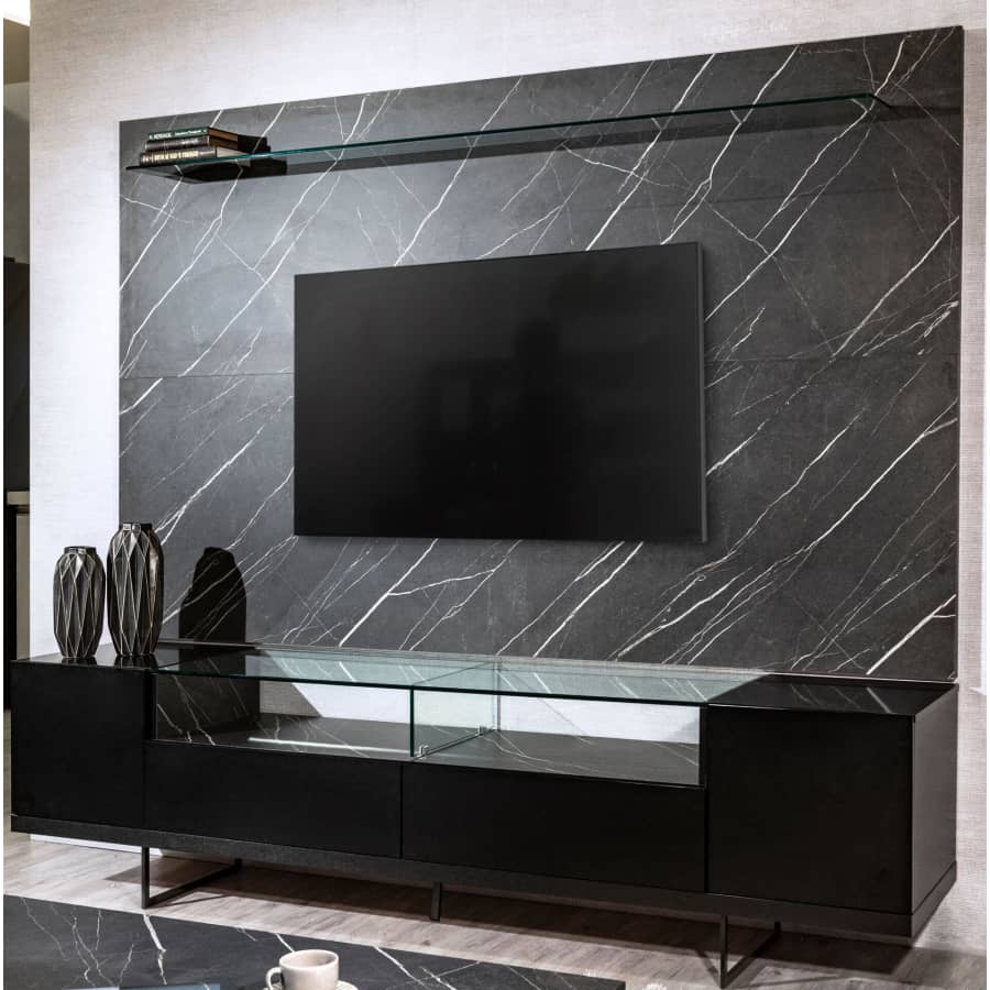 Manhattan Comfort Celine 85" TV Stand and Panel for $699