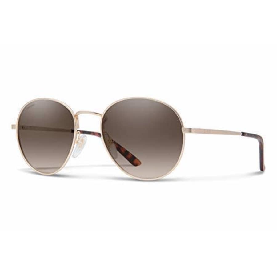 Smith Prep Sunglasses Matte Gold/Polarized Brown Gradient for $79