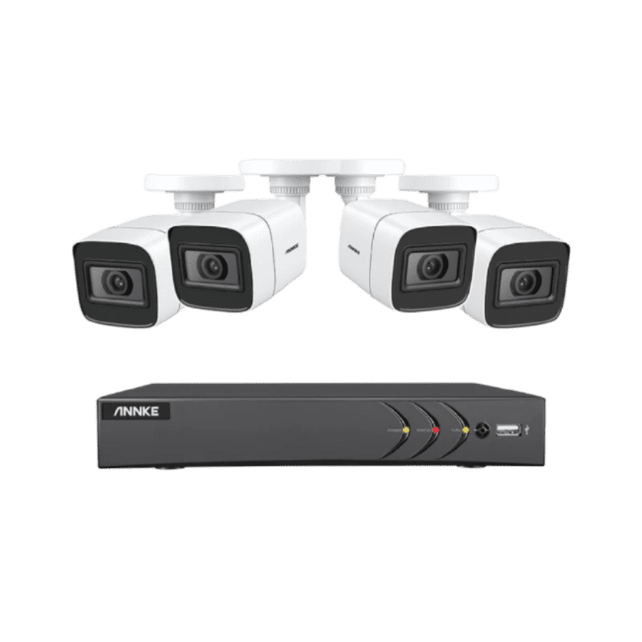 Annke 4-Camera Ultra HD DVR Security Camera System w/ 1TB HDD for $317