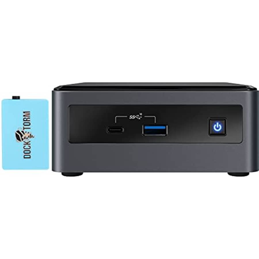 Intel NUC Kit Home & Business Mini Desktop Black i5-10210U 4-Core, 8GB RAM, 512GB SATA SSD, UHD, for $399