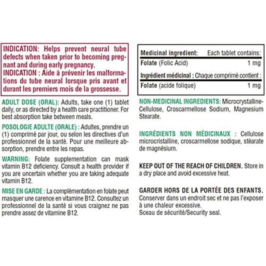 Nature's Bounty Folic Acid 1 mg 150 Tablets (Packaging May Vary) for $16 Nature's Bounty Folic Acid 1 mg 150 Tablets (Packaging May Vary) for $16