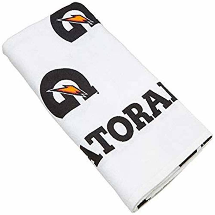 Gatorade G Towel, 22" x 42", White/Black/Orange for $14
