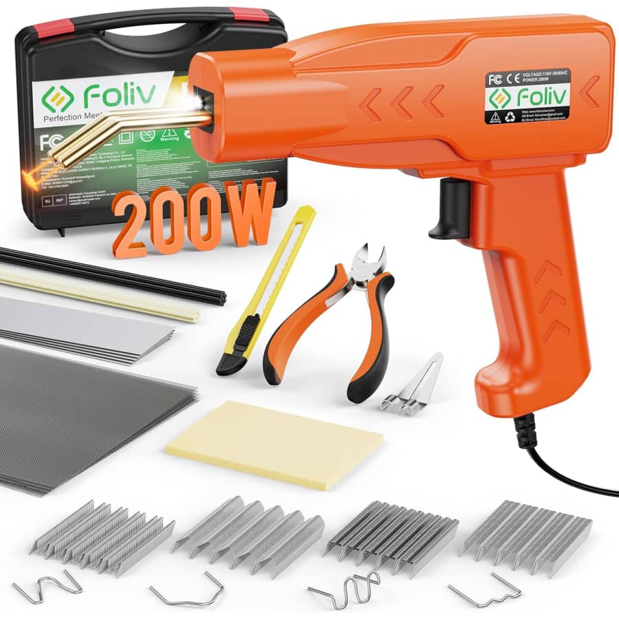 200W Plastic Welder / Hot Stapler Kit for $23