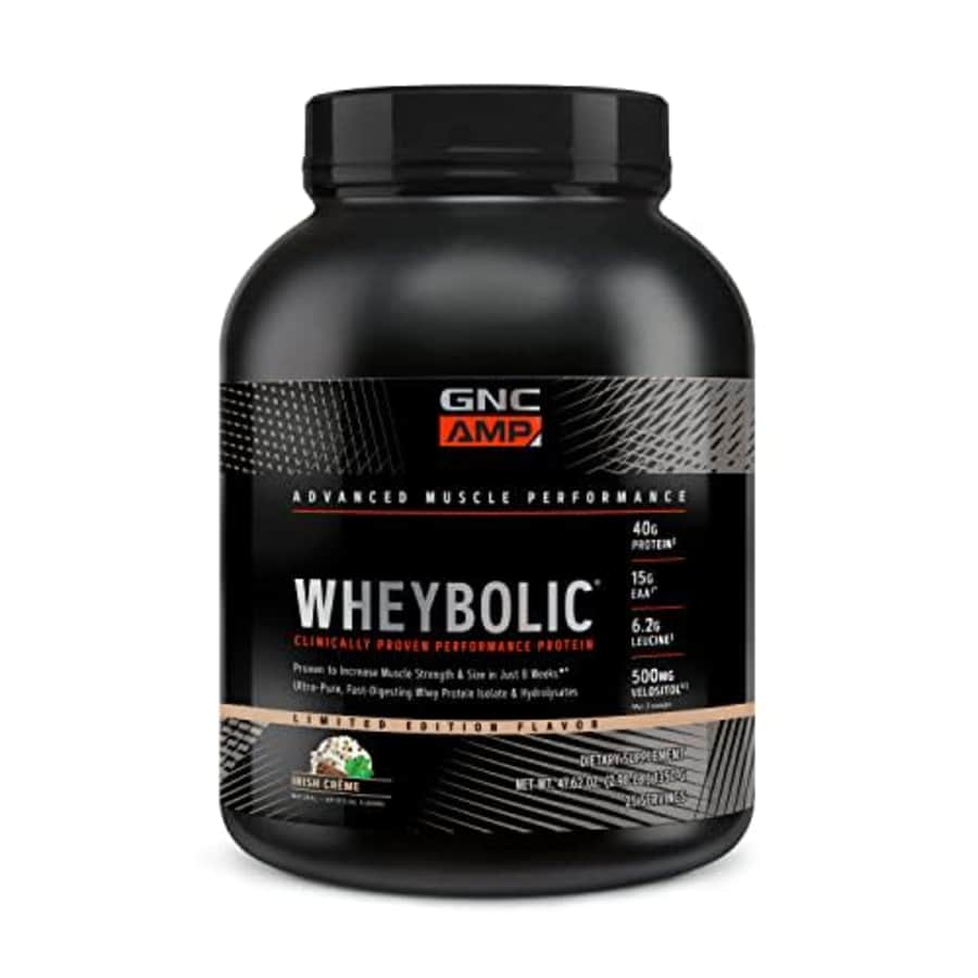 GNC AMP Wheybolic Protein Powder | Targeted Muscle Building and Workout Support Formula | Pure Whey for $70 GNC AMP Wheybolic Protein Powder | Targeted Muscle Building and Workout Support Formula | Pure Whey for $70