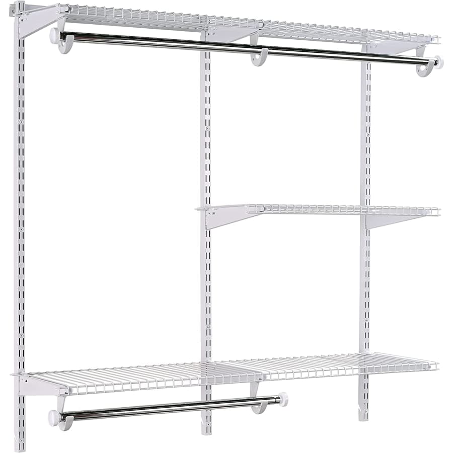 Rubbermaid 3-to-6-Foot Classic Custom Closet Kit for $99