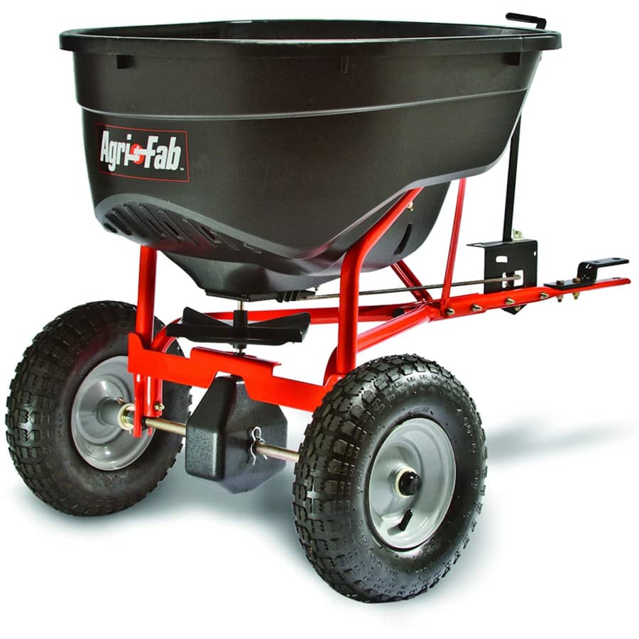 Agri-Fab 130-lb. Tow Behind Broadcast Spreader for $186 Agri-Fab 130-lb. Tow Behind Broadcast Spreader for $186