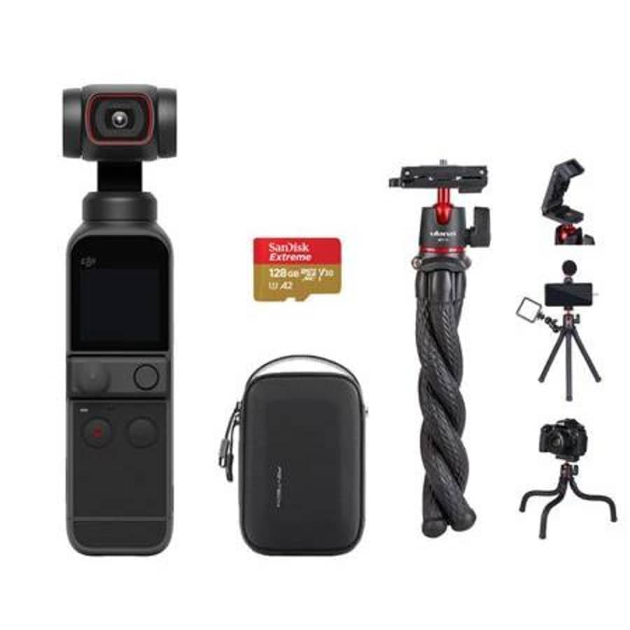 DJI Pocket 2 Gimbal Camera Bundle for $379