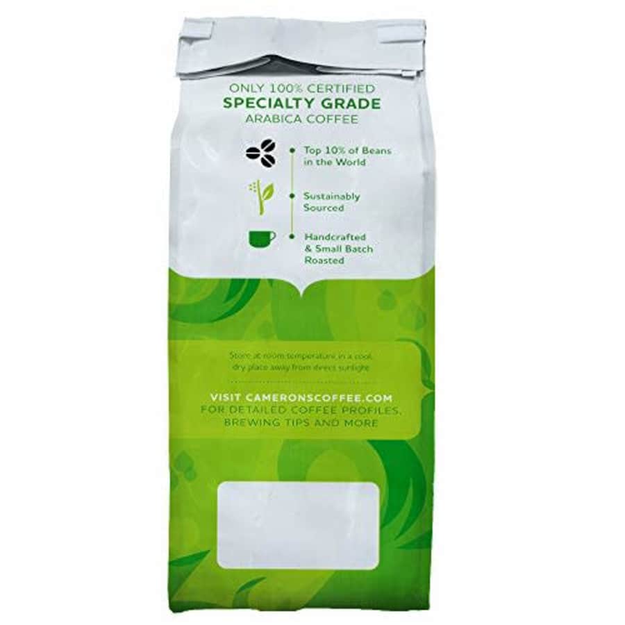 Cameron's Coffee Roasted Ground Coffee Bag, Organic Breakfast Blend, 10 Ounce for $15