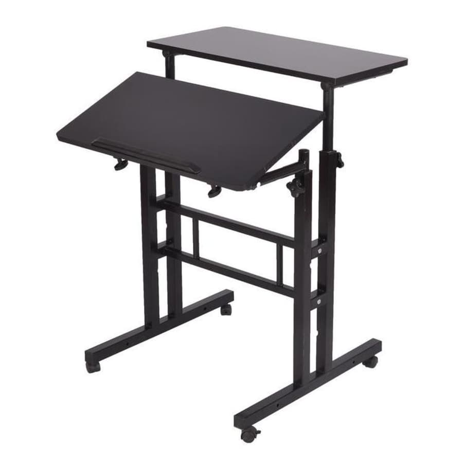 Mind Reader Mobile Sit & Stand Workstation Desk for $94 Mind Reader Mobile Sit & Stand Workstation Desk for $94
