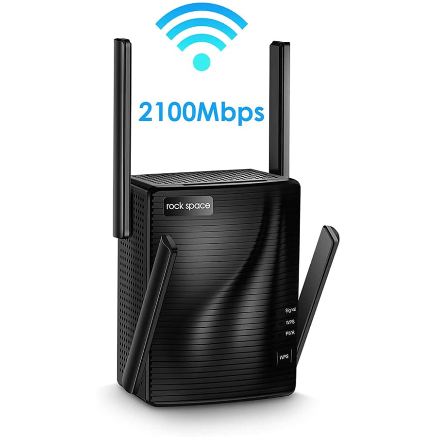 Rockspace AC2100 Dual-Band WiFi Range Extender for $19 Rockspace AC2100 Dual-Band WiFi Range Extender for $19