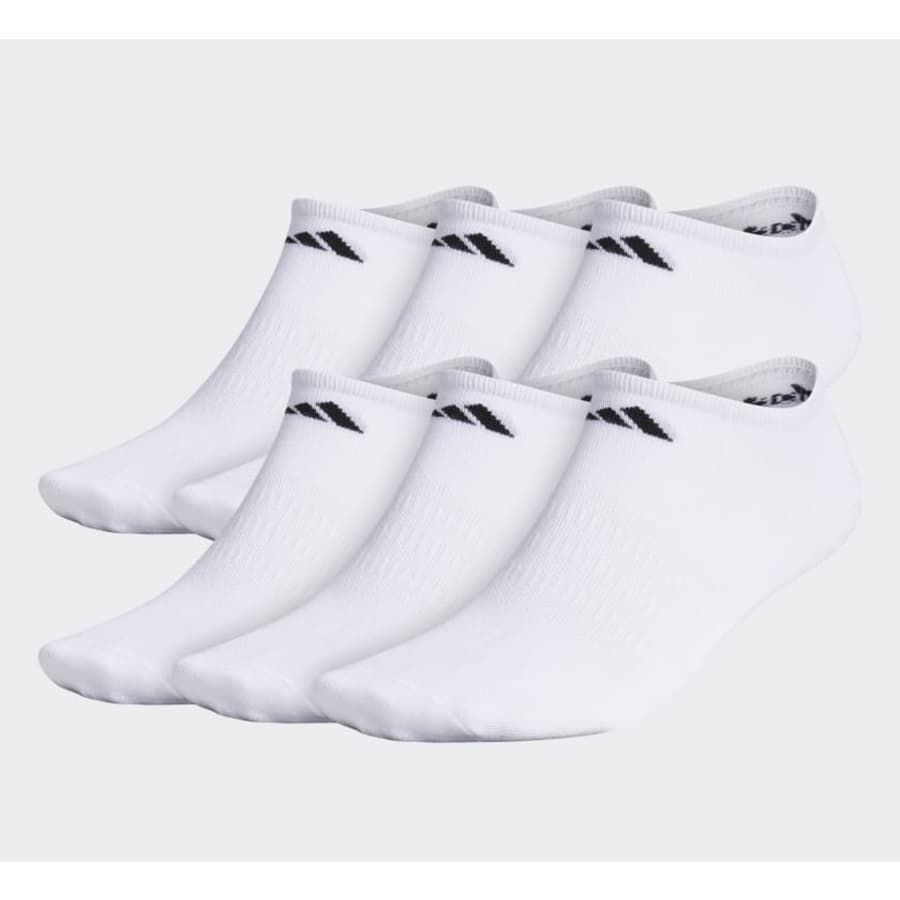adidas Men's Superlite No-Show Socks 6-Pack (XL) for $10 adidas Men's Superlite No-Show Socks 6-Pack (XL) for $10