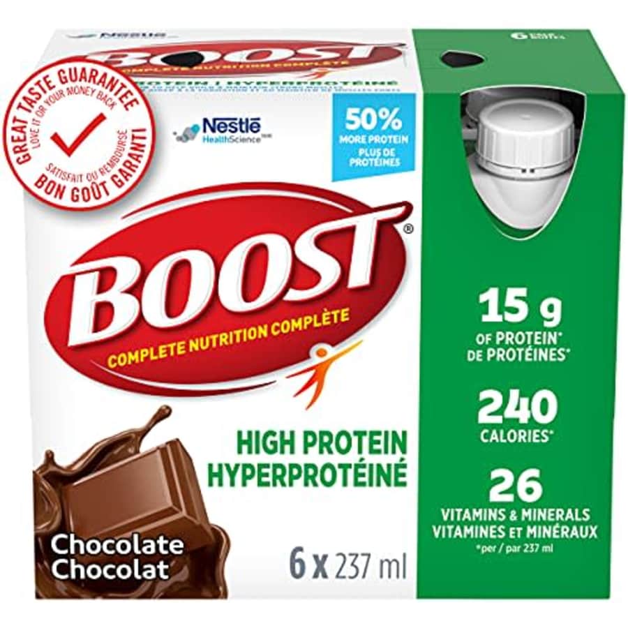 BOOST High Protein Drink - Rich Chocolate - 24 Pack for $49