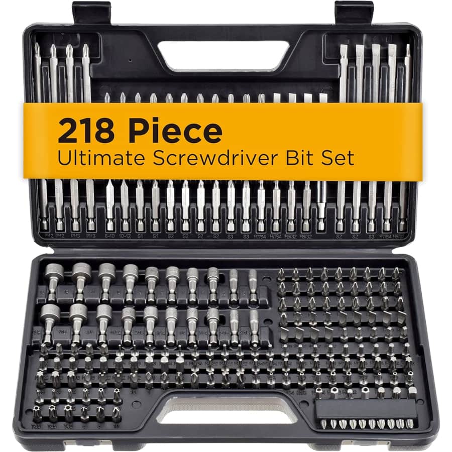 Jackson Palmer 218-Piece Ultimate Screwdriver Bit Set for $29