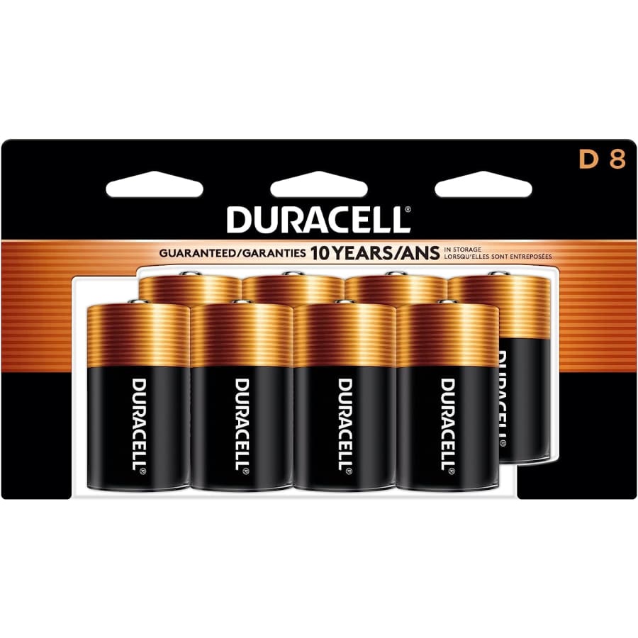 Duracell Coppertop Alkaline D Battery 8-Pack for $13 via Sub. & Save Duracell Coppertop Alkaline D Battery 8-Pack for $13 via Sub. & Save