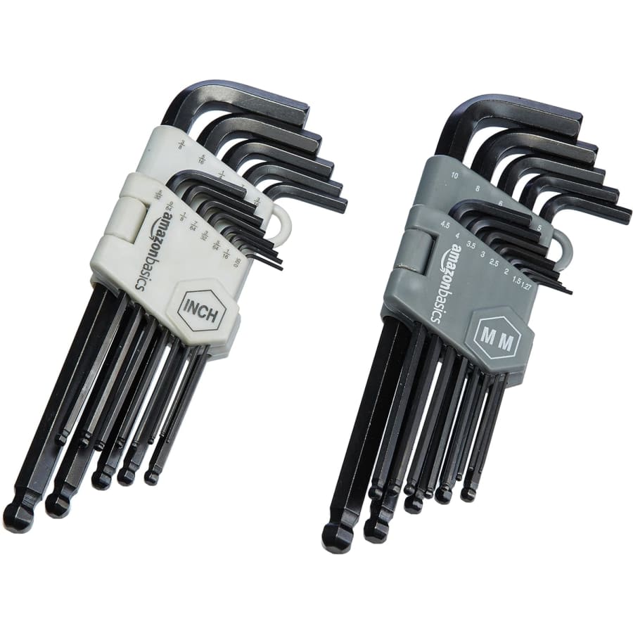 Amazon Basics 26-Piece Hex Key / Allen Wrench Set for $10
