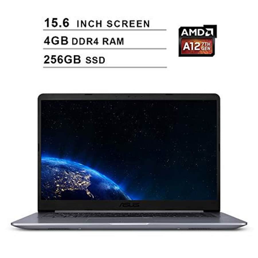 Asus 2019 VivoBook F510QA 15.6 Inch FHD Laptop Computer (AMD Quad Core A12-9720P up to 3.6 GHz, for $110 Asus 2019 VivoBook F510QA 15.6 Inch FHD Laptop Computer (AMD Quad Core A12-9720P up to 3.6 GHz, for $110