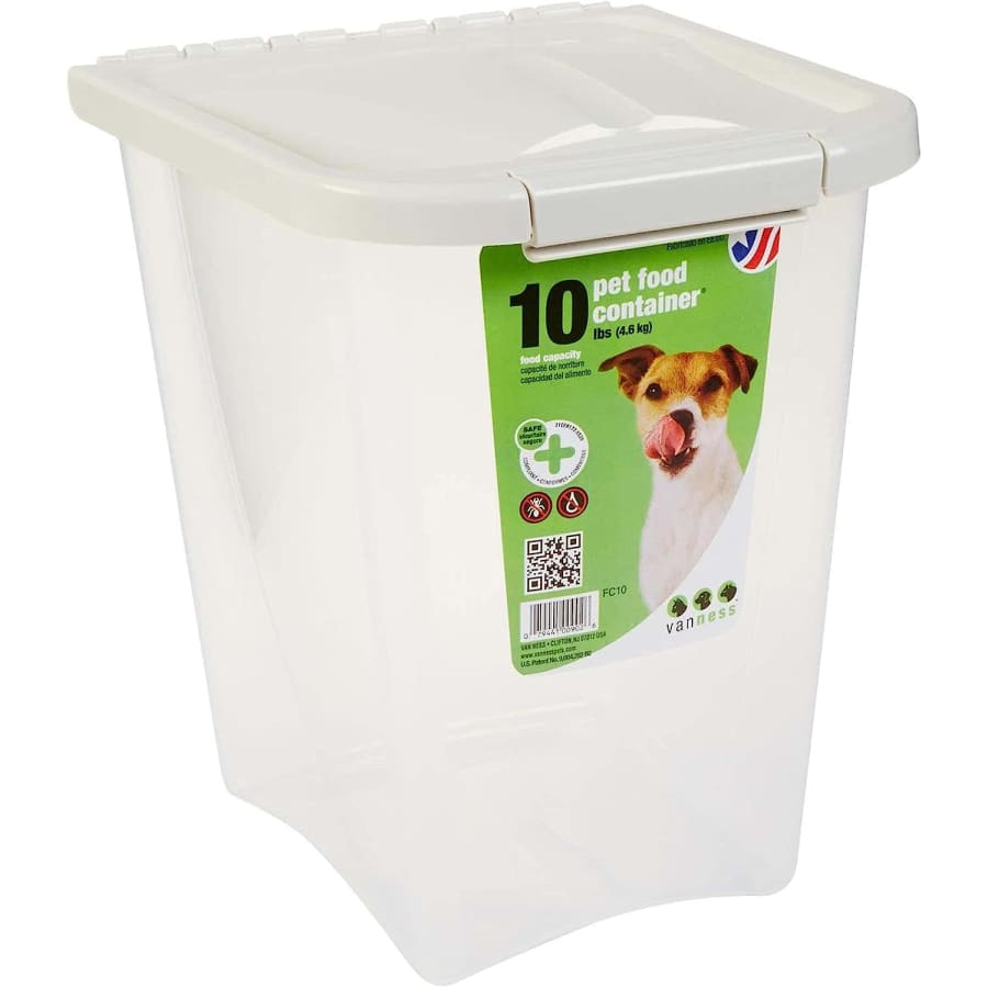 Van Ness 10-Pound Pet Food Container w/ Fresh-Tite Seal for $14 Van Ness 10-Pound Pet Food Container w/ Fresh-Tite Seal for $14