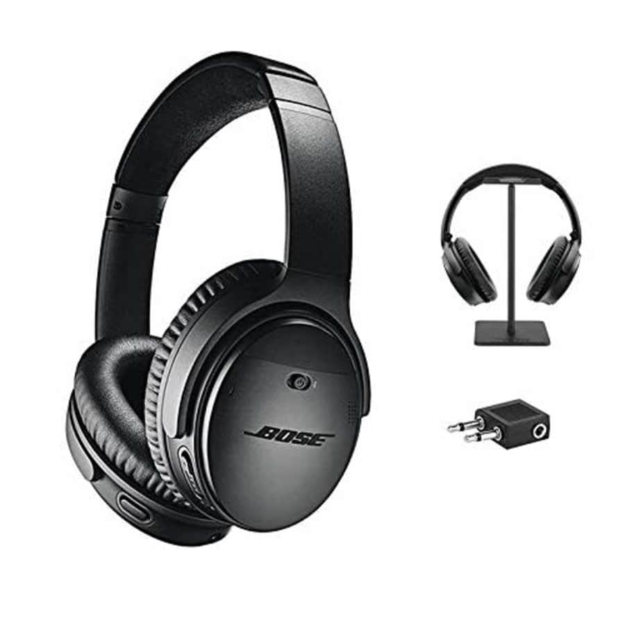 Bose QuietComfort 35 Series II Wireless Headphones, Black, Noise Cancelling with Budrug LLC for $339 Bose QuietComfort 35 Series II Wireless Headphones, Black, Noise Cancelling with Budrug LLC for $339