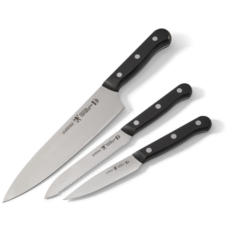 J.A. Henckels Solution 3-Piece Starter Set for $20 for members