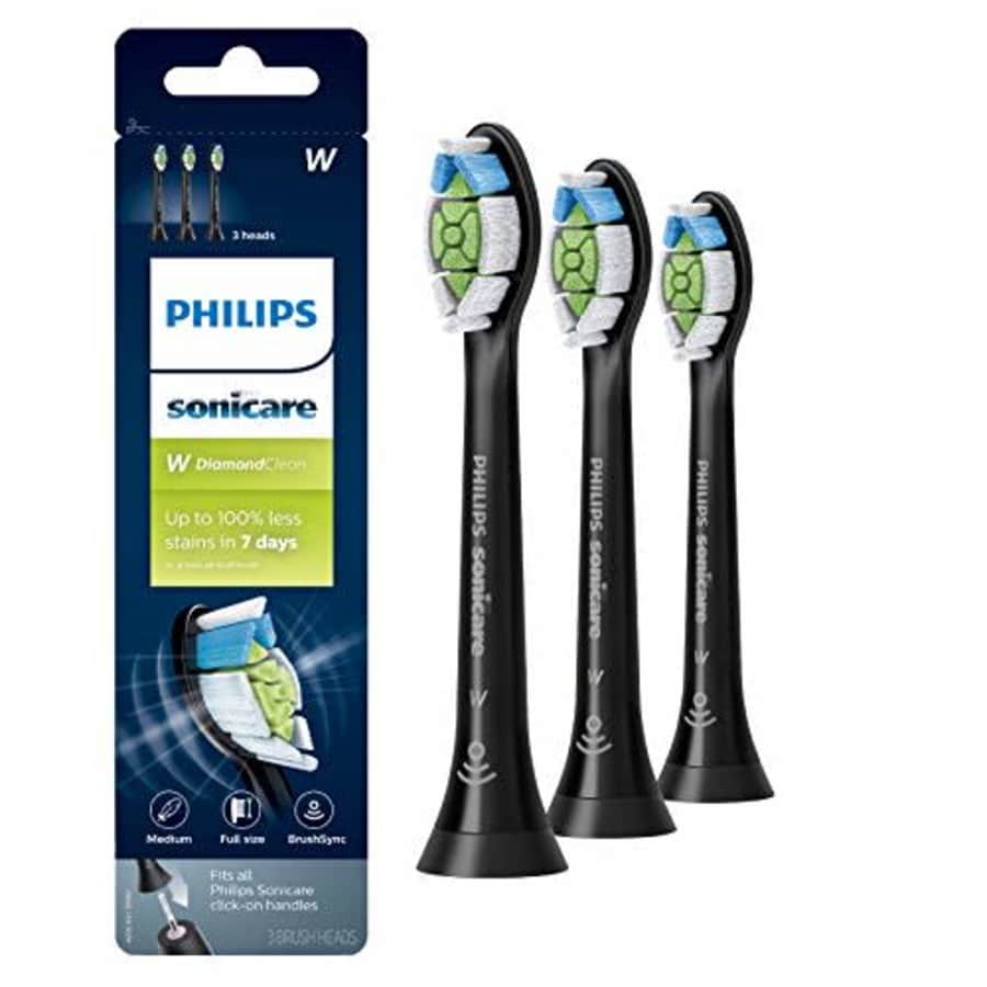 Genuine Philips Sonicare DiamondClean Toothbrush Head, 3 Pack, Black, HX6063/95 for $49 Genuine Philips Sonicare DiamondClean Toothbrush Head, 3 Pack, Black, HX6063/95 for $49