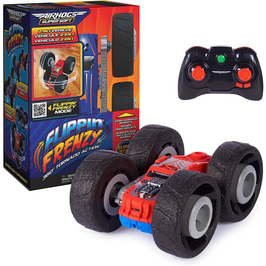 Air Hogs Flippin' Frenzy 360 Tornado Action R/C Stunt Vehicle for $35