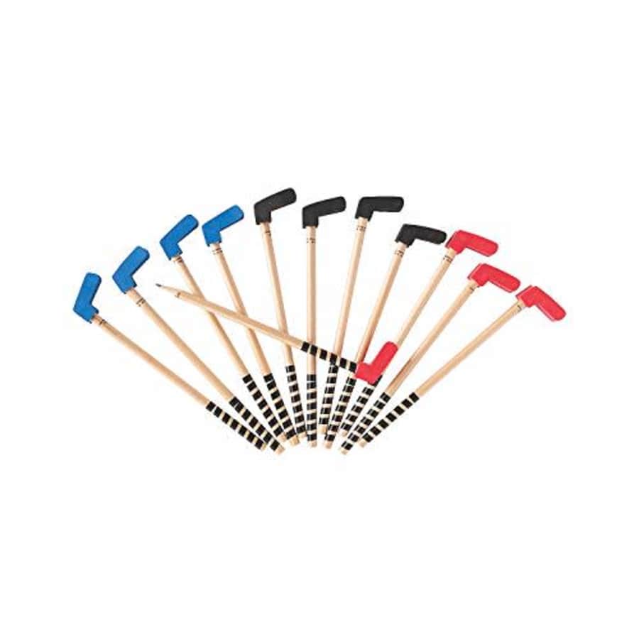 Fun Express Hockey Stick Pencils (set of 12) Sports Party Supplies for $11