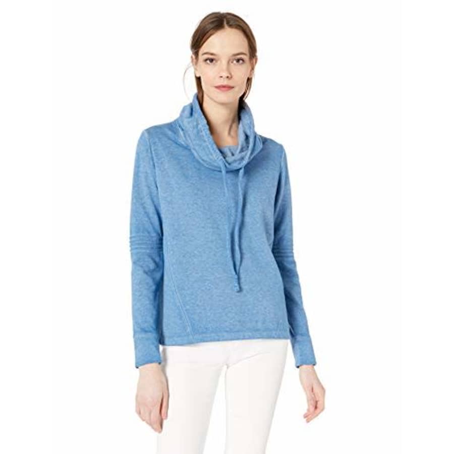 Splendid Women's Studio Activewear Workout Yoga Pullover Hoodie, Wave Blue, XS for $38