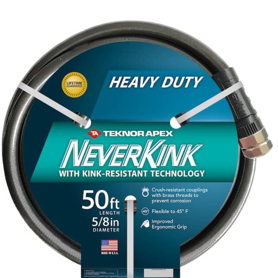 NeverKink Teknor Apex 5/8" x 50-Foot Hose: $25 NeverKink Teknor Apex 5/8" x 50-Foot Hose: $25