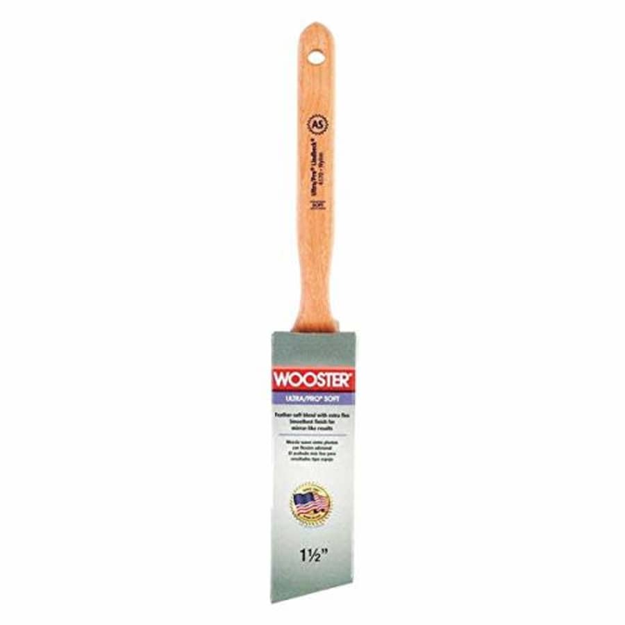 Wooster 1-1/2" Nylon Angle Sash Paint Brush for $25