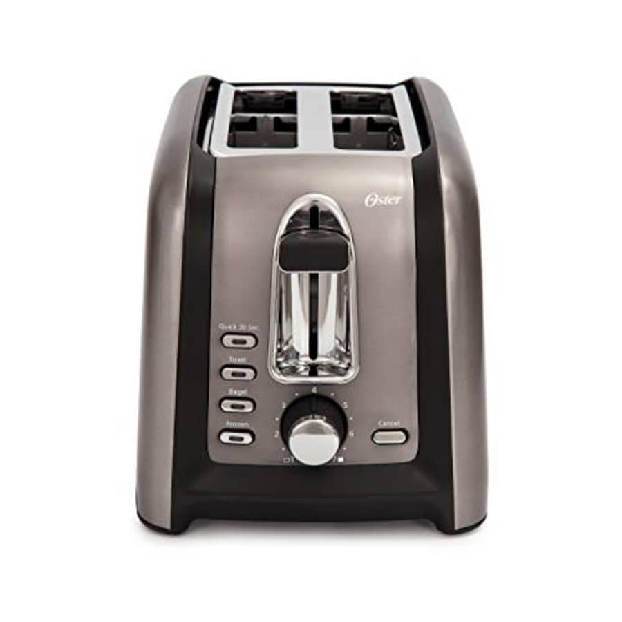 Oster Black Stainless Toaster for $40