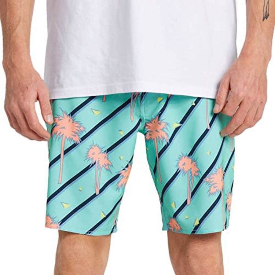 Billabong Men's 19 Inch Outseam Stretch Sundays Pro Boardshort, Sea Green, 38 for $17 Billabong Men's 19 Inch Outseam Stretch Sundays Pro Boardshort, Sea Green, 38 for $17