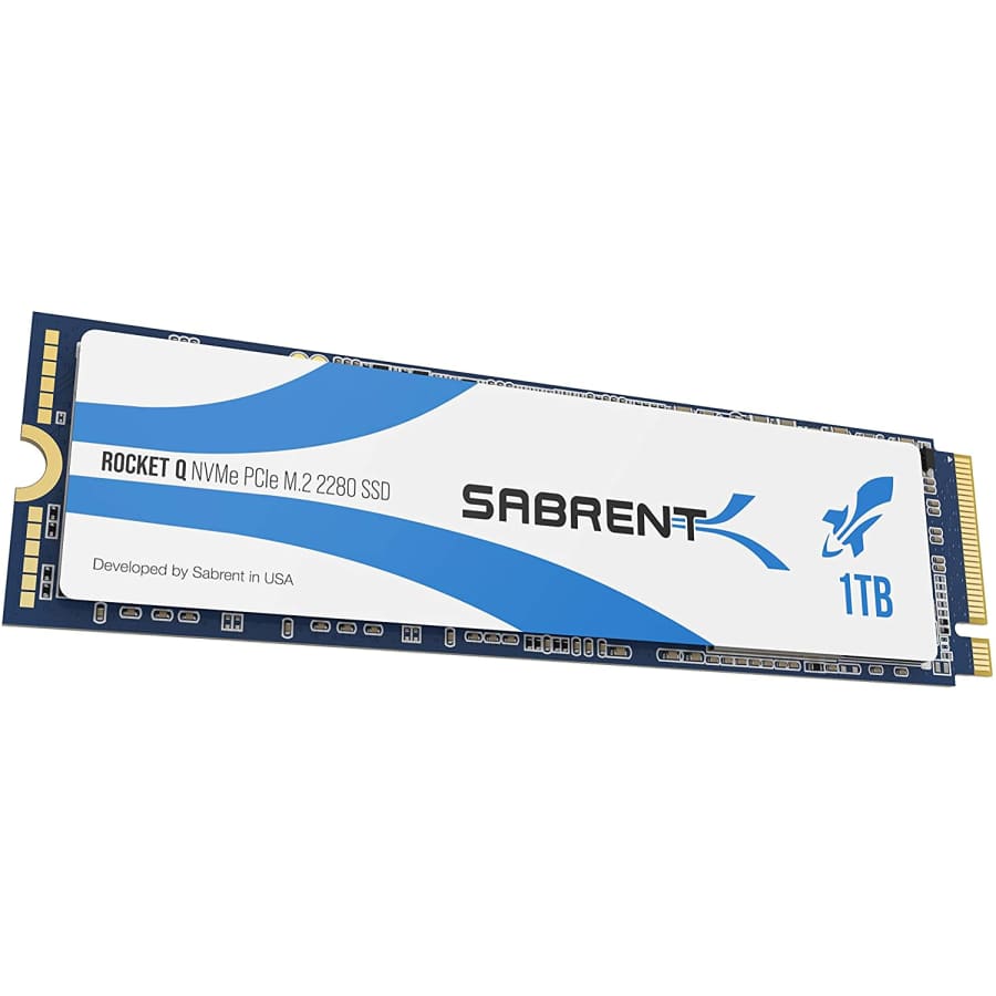 Sabrent Rocket Q 1TB NVMe PCIe M.2 2280 Internal SSD for $85 Sabrent Rocket Q 1TB NVMe PCIe M.2 2280 Internal SSD for $85