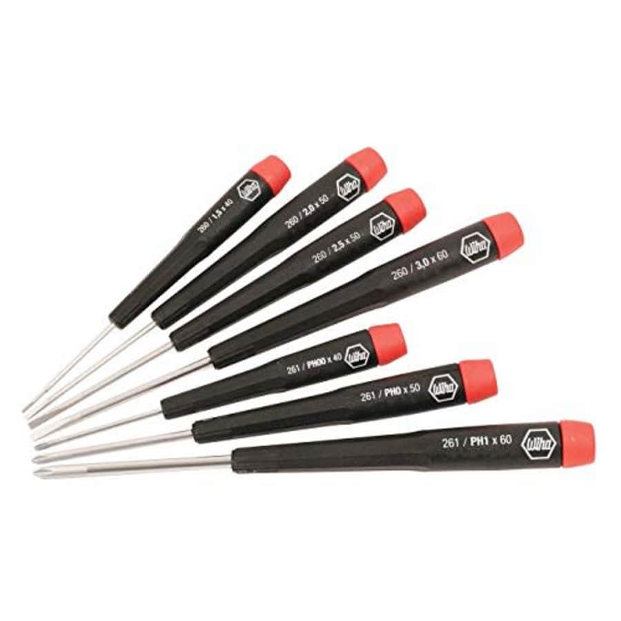 Wiha Tools Wiha 26197 7 Piece Precision Slotted and Phillips Screwdriver Set for $28 Wiha Tools Wiha 26197 7 Piece Precision Slotted and Phillips Screwdriver Set for $28