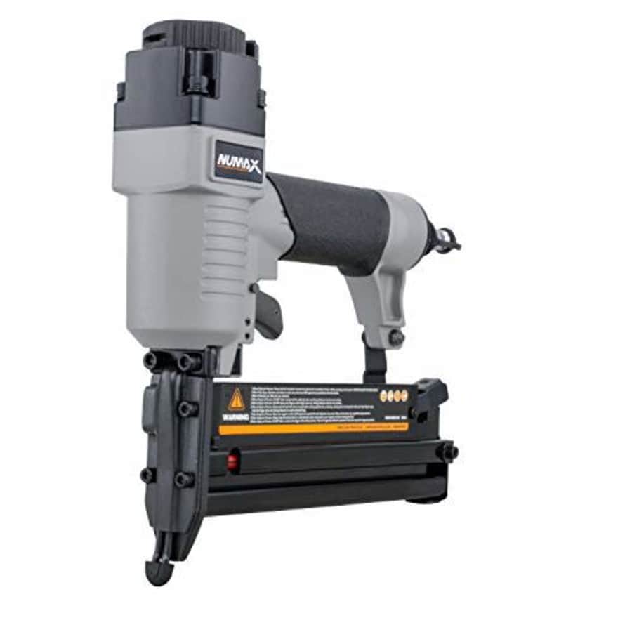 NuMax S2-118G2 Pneumatic 2-in-1 18-Gauge 2" Brad Nailer and Stapler Ergonomic and Lightweight Combo for $27