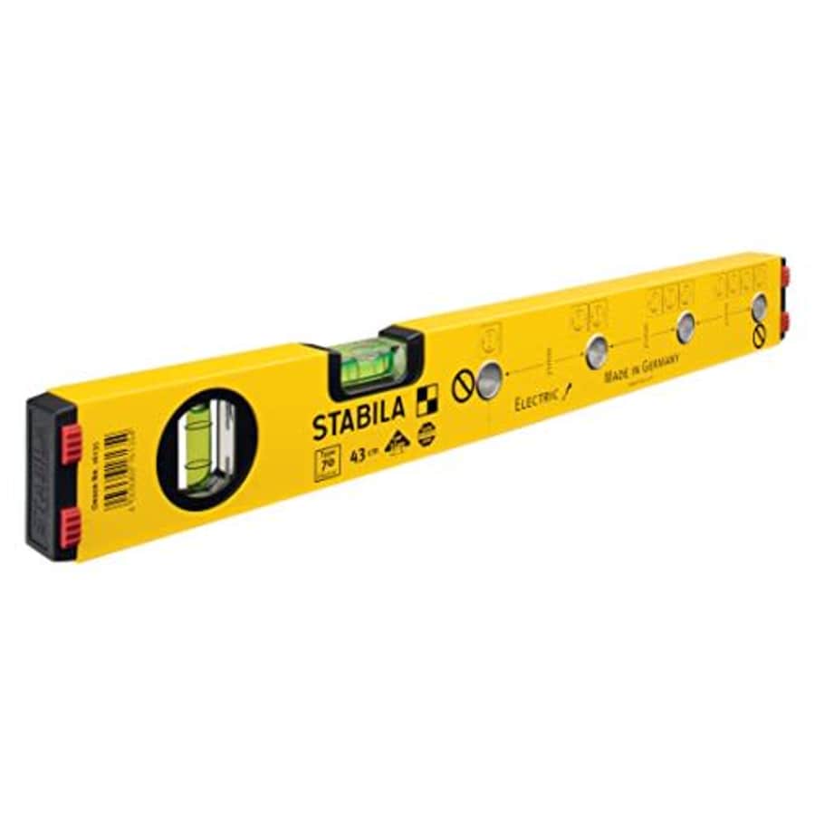 Stabila Inc. Stabila Electrician's Water-Level 70 Electric 16135/4Level Accuracy 0.5 mm/m for $47