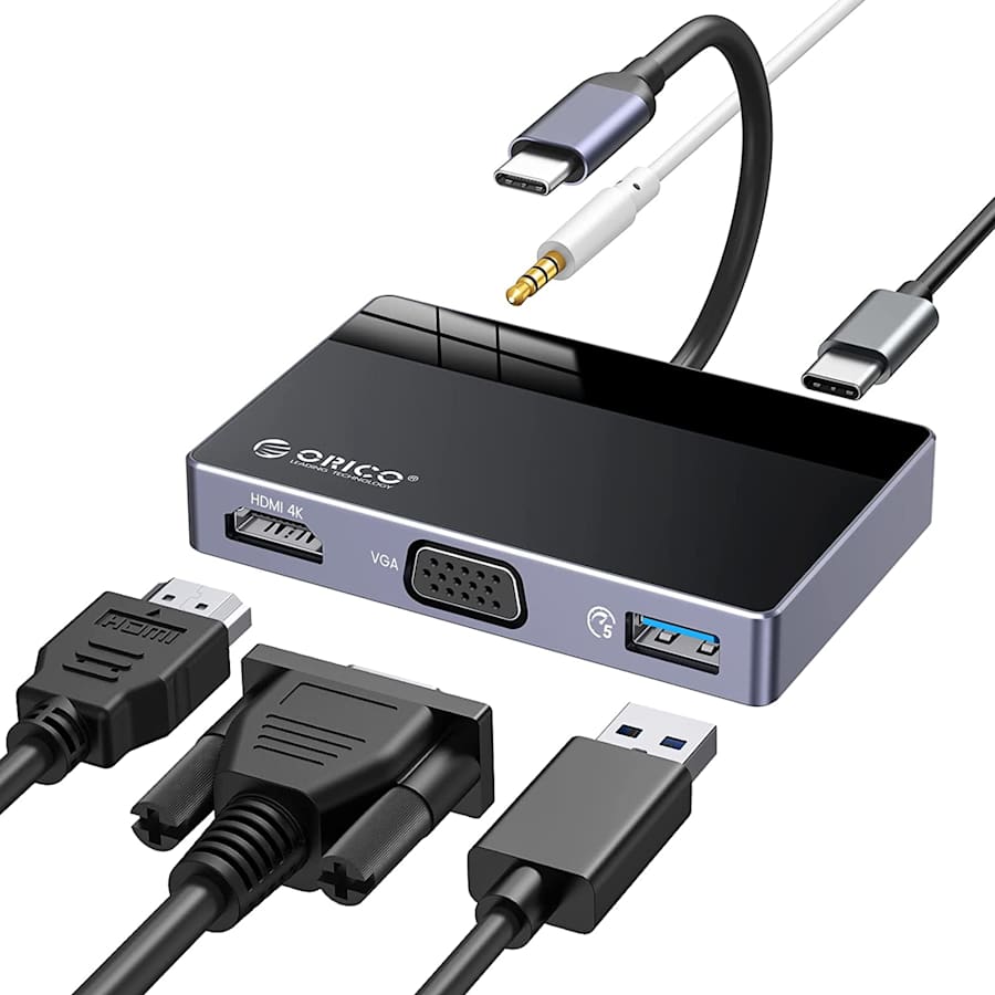Orico 5-in-1 USB-C Hub for $34 Orico 5-in-1 USB-C Hub for $34