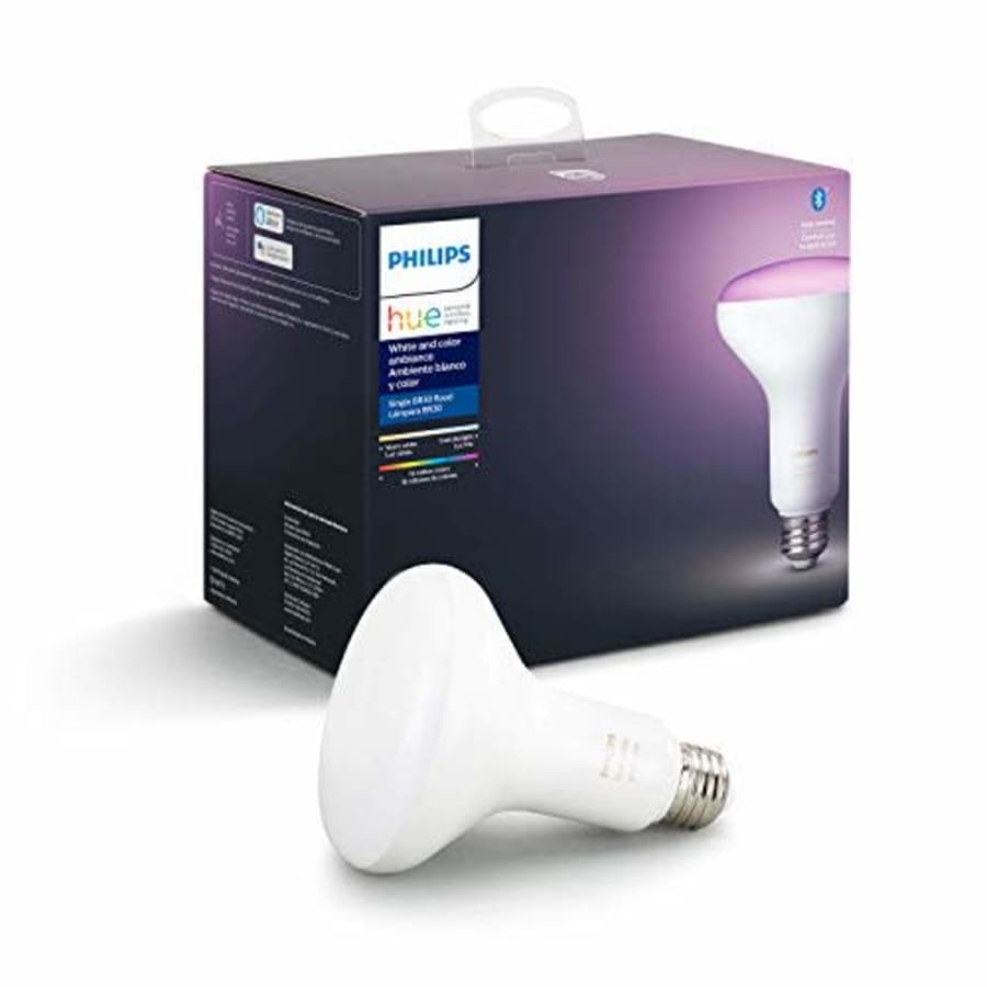 Philips Hue White and Color Ambiance BR30 LED Smart Bulb for $35