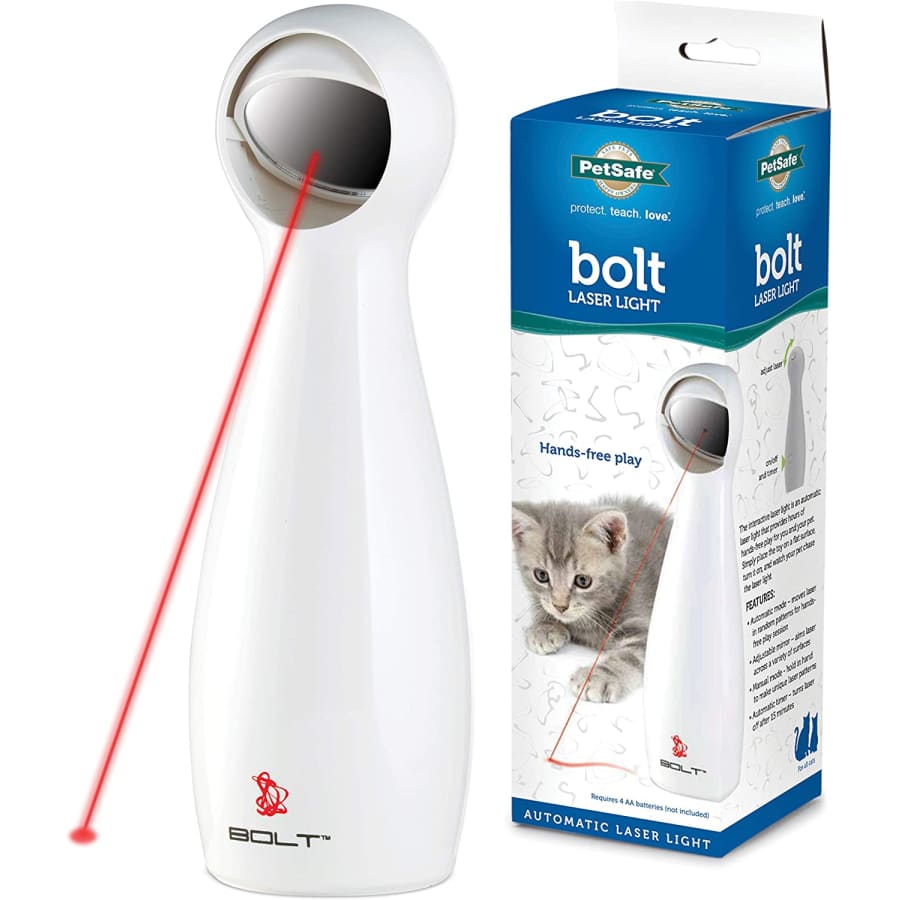 PetSafe Bolt Automatic Interactive Laser Cat Toy for $22 PetSafe Bolt Automatic Interactive Laser Cat Toy for $22