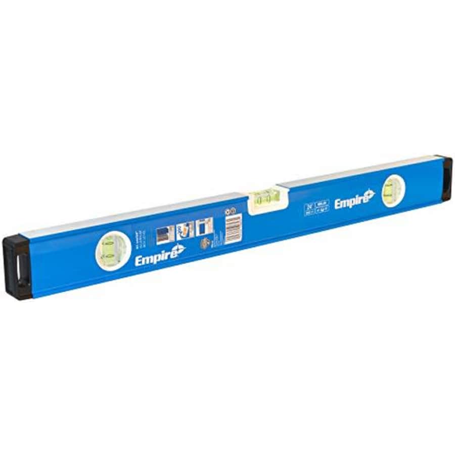 Empire 5132003777 650.24 600mm Alu Box Level, Blue for $36 Empire 5132003777 650.24 600mm Alu Box Level, Blue for $36