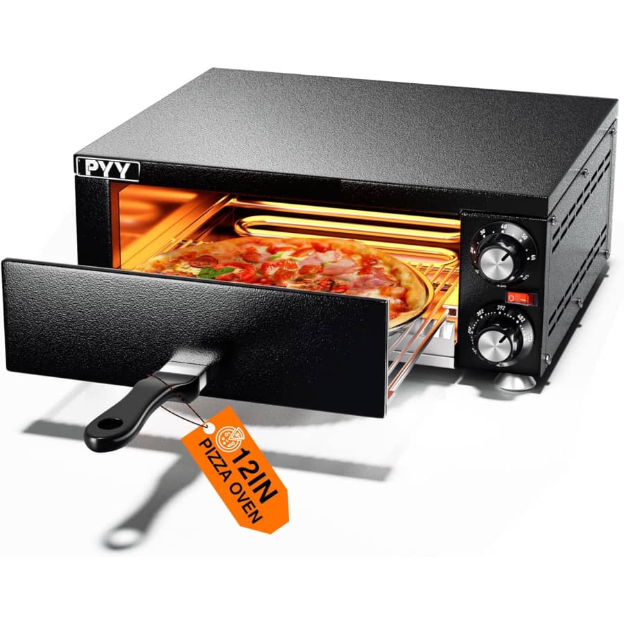 1,100W Electric Pizza Oven for $160