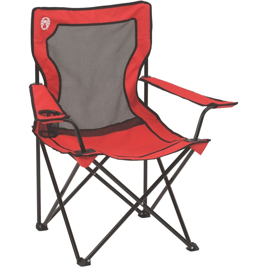 Coleman Cool Mesh Quad Chair for $15