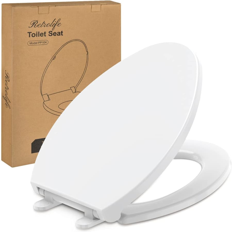 Retrolife Elongated Toilet Seat for $20