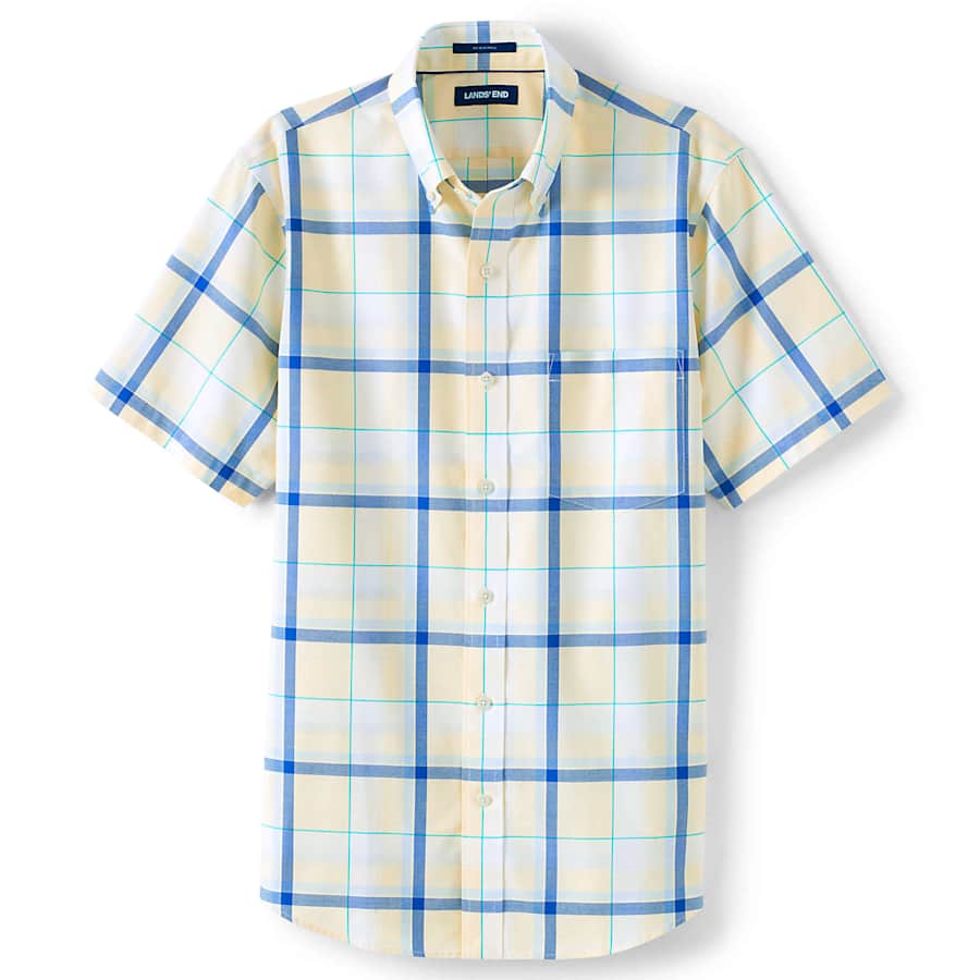 Lands' End Men's Traditional Fit No Iron Sportshirt for $12 Lands' End Men's Traditional Fit No Iron Sportshirt for $12