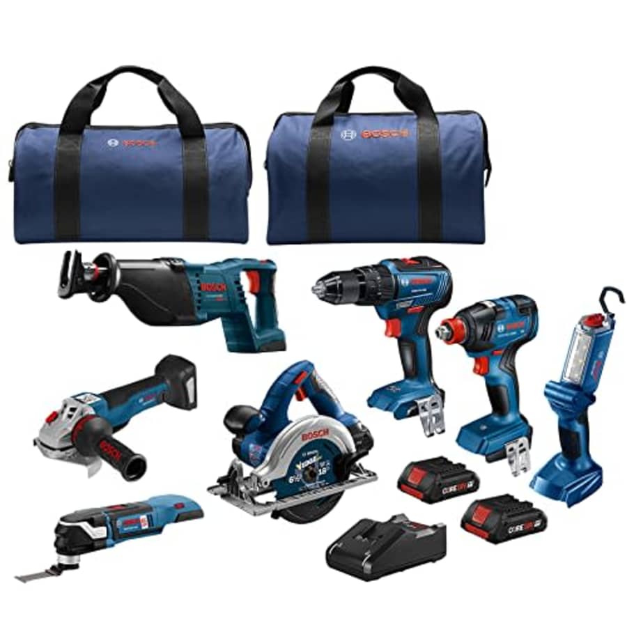 Bosch 18V 7-Tool Combo Kit: $599 Bosch 18V 7-Tool Combo Kit: $599