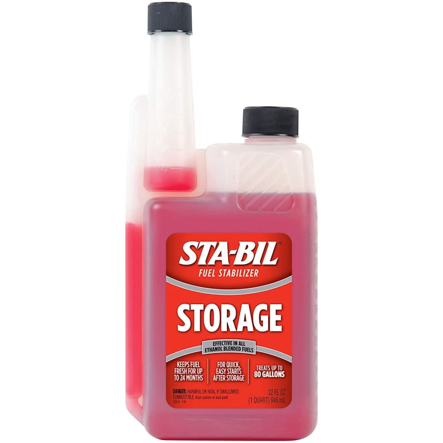 Sta-Bil Storage Fuel Stabilizer 32-oz. Bottle for $12 Sta-Bil Storage Fuel Stabilizer 32-oz. Bottle for $12